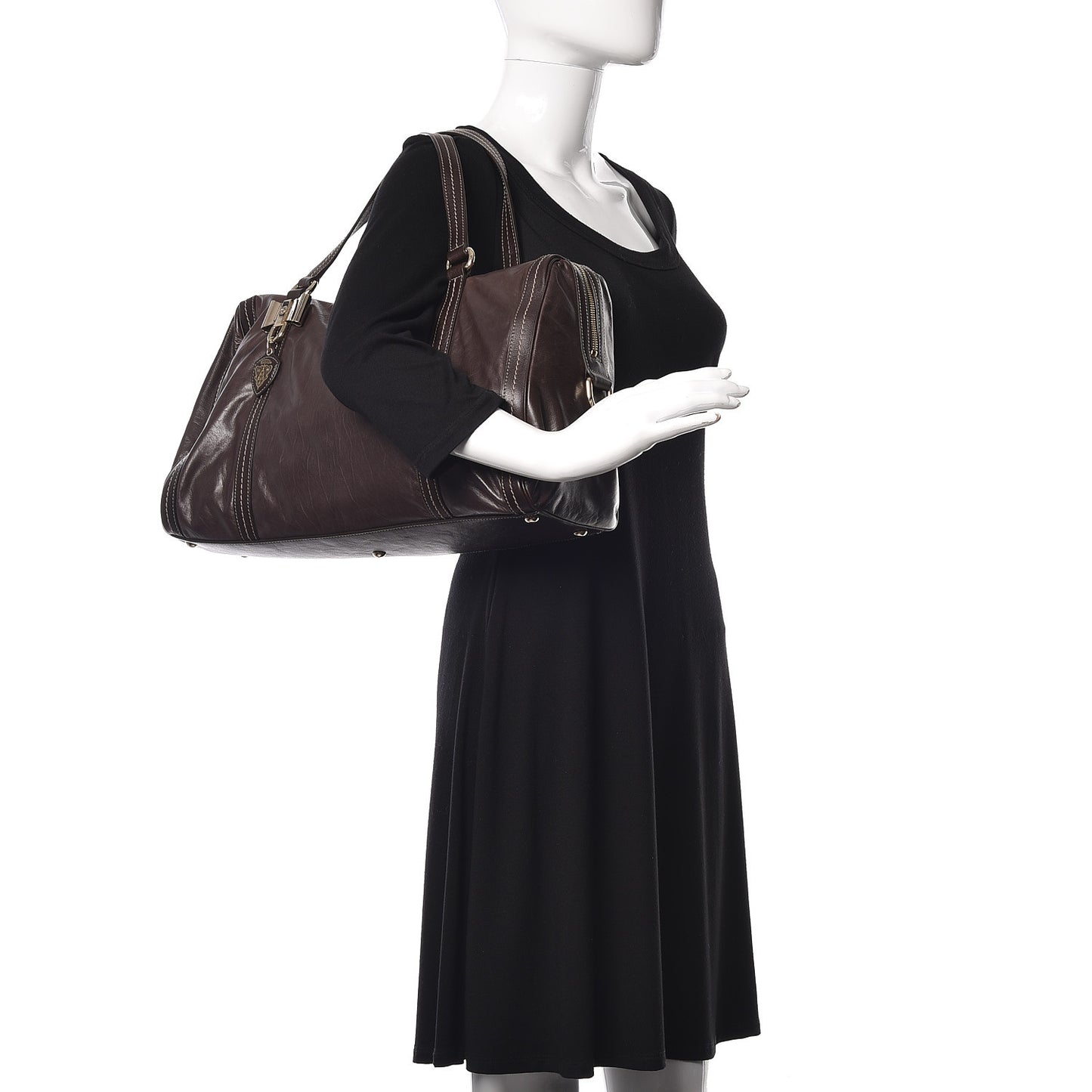 Nappa Medium Duchessa Boston Brown