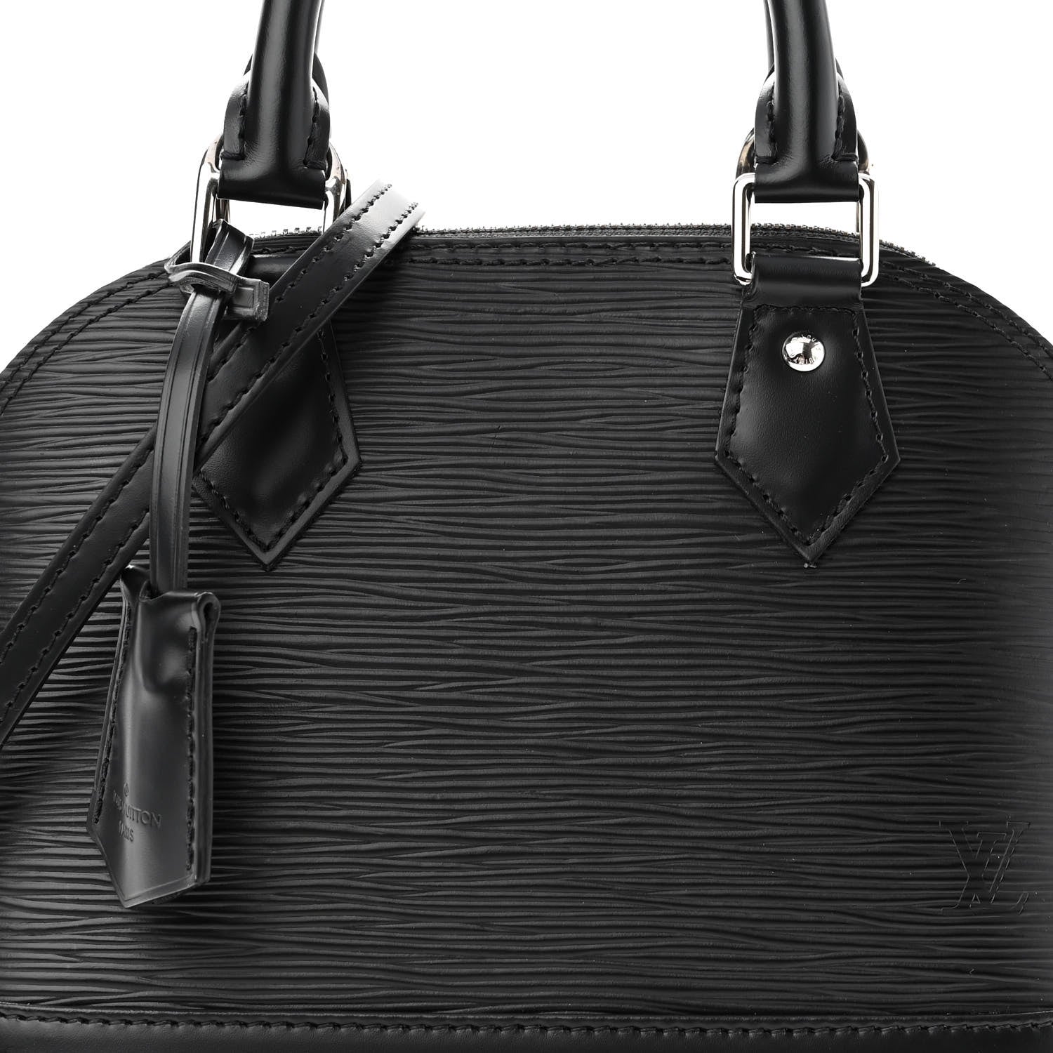 Louis Vuitton Epi Alma BB Black 6 of 8