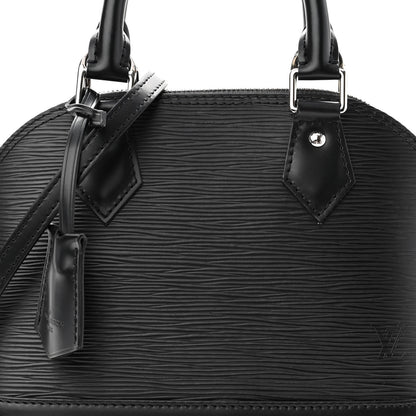Louis Vuitton Epi Alma BB Black 6 of 8