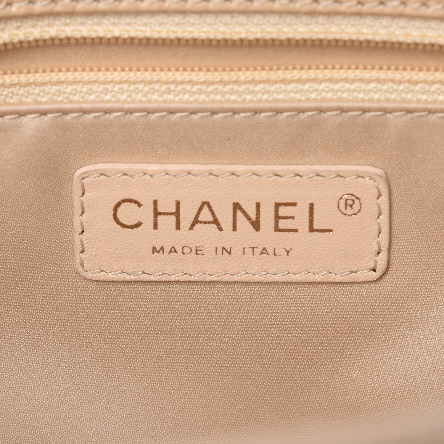 Chanel Caviar Quilted Grand Shopping Tote GST Beige Clair 7 of 15