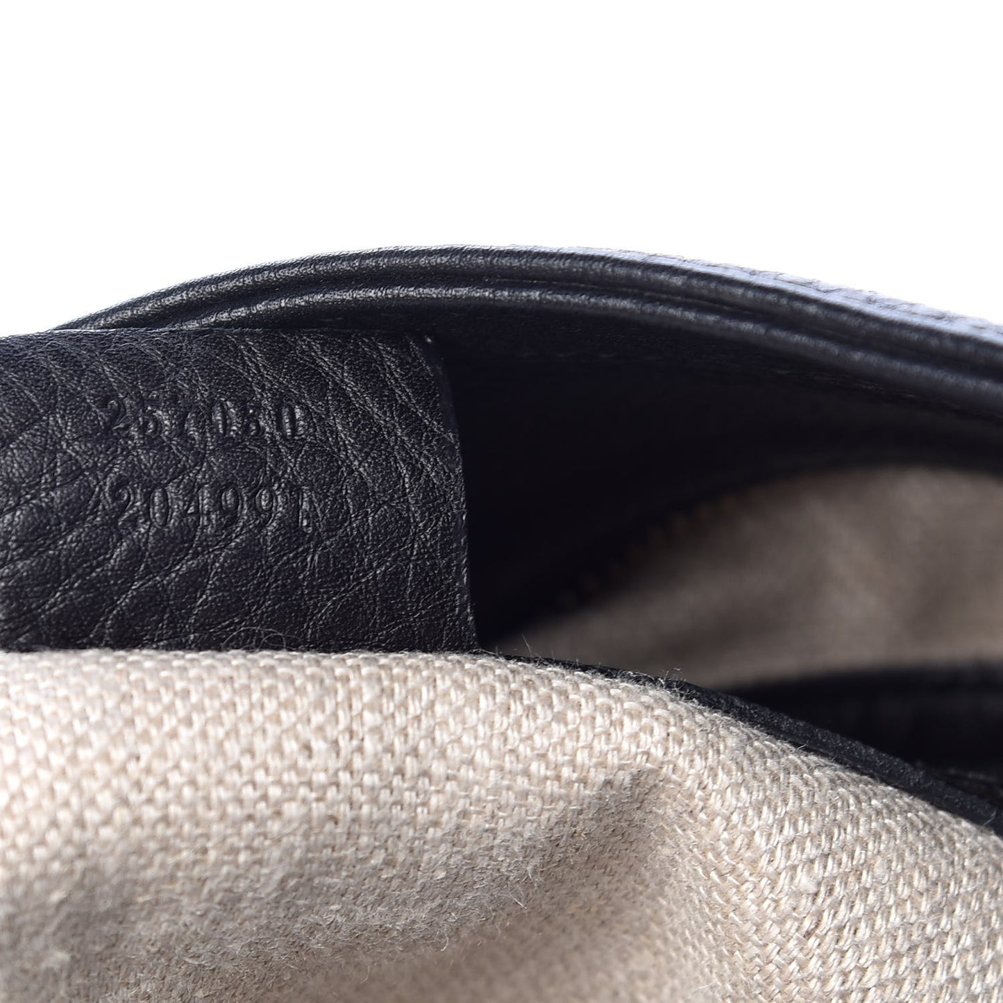 Calfskin Greenwich Medium Shoulder Bag Black