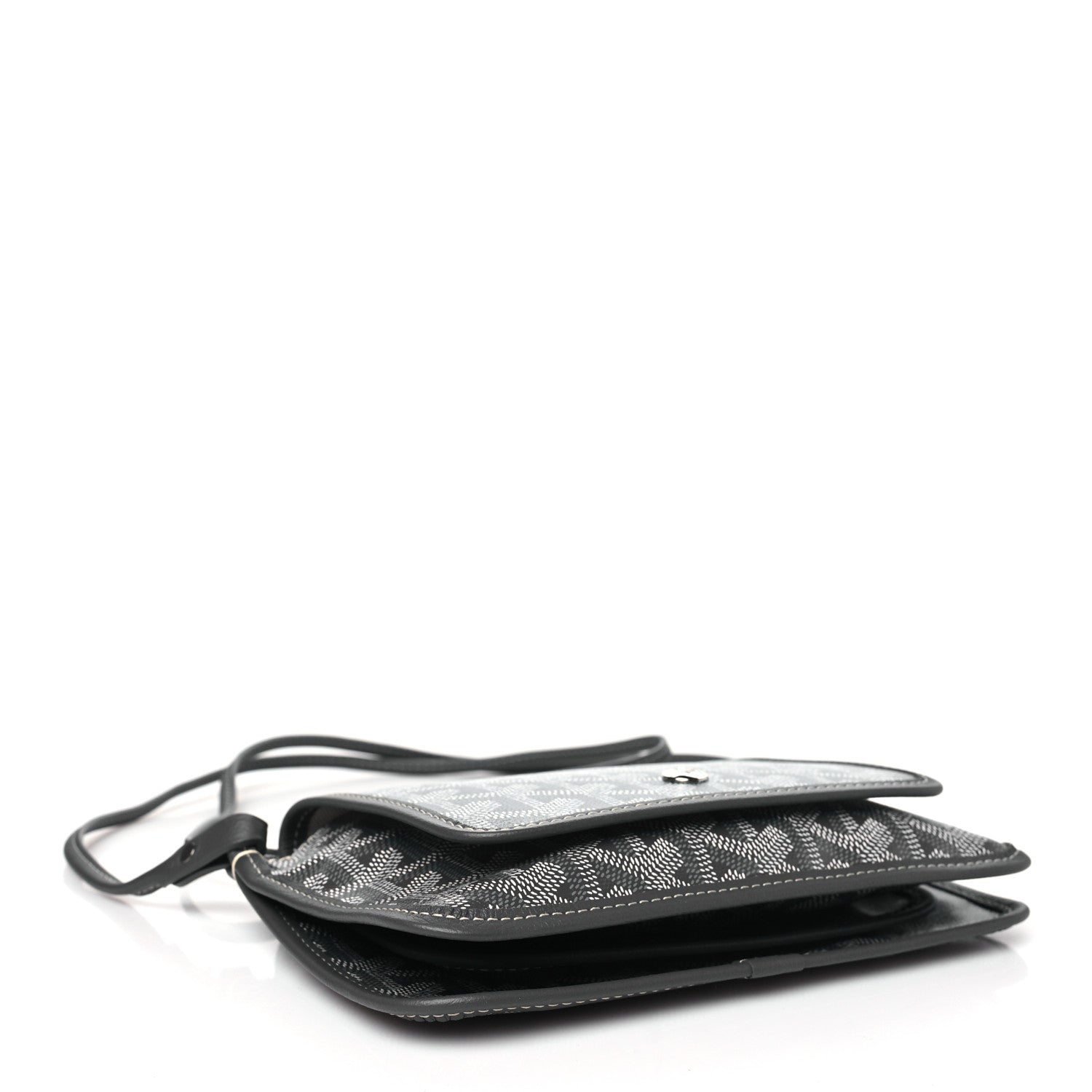 Goyard Goyardine Plumet Wallet Clutch Grey 4 of 9