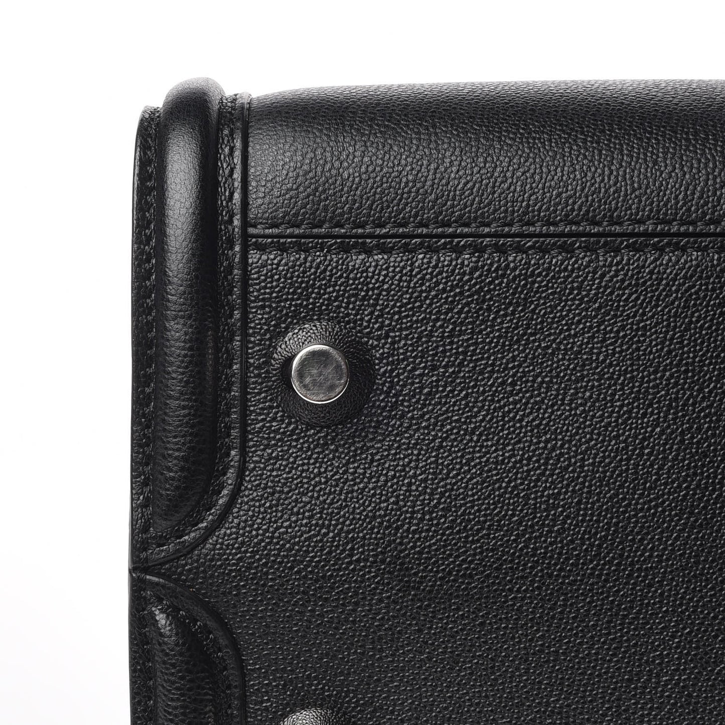 Calfskin Heroine Open Tote Black