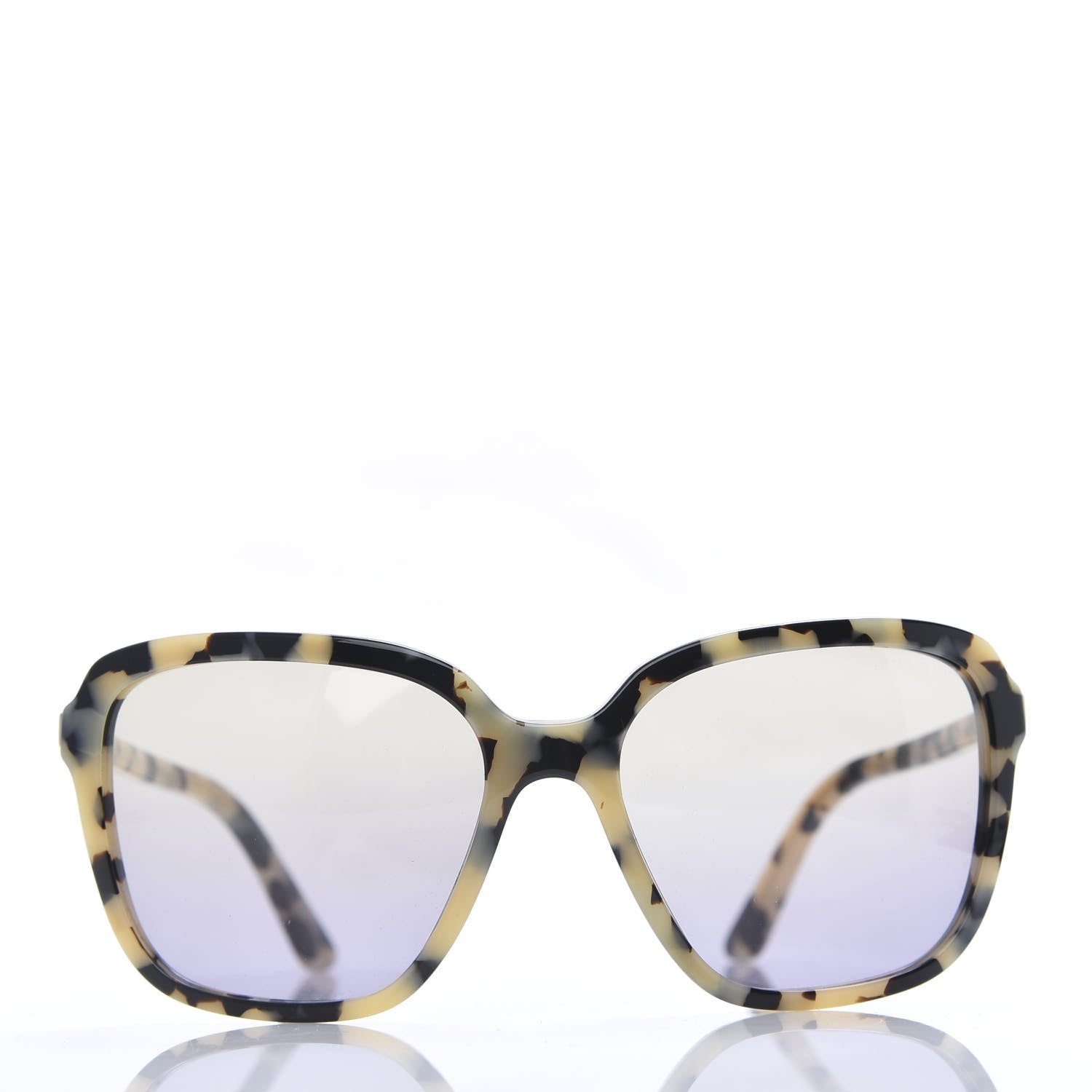 Prada Acetate Square Sunglasses SPR 10V Tortoise 2 of 8