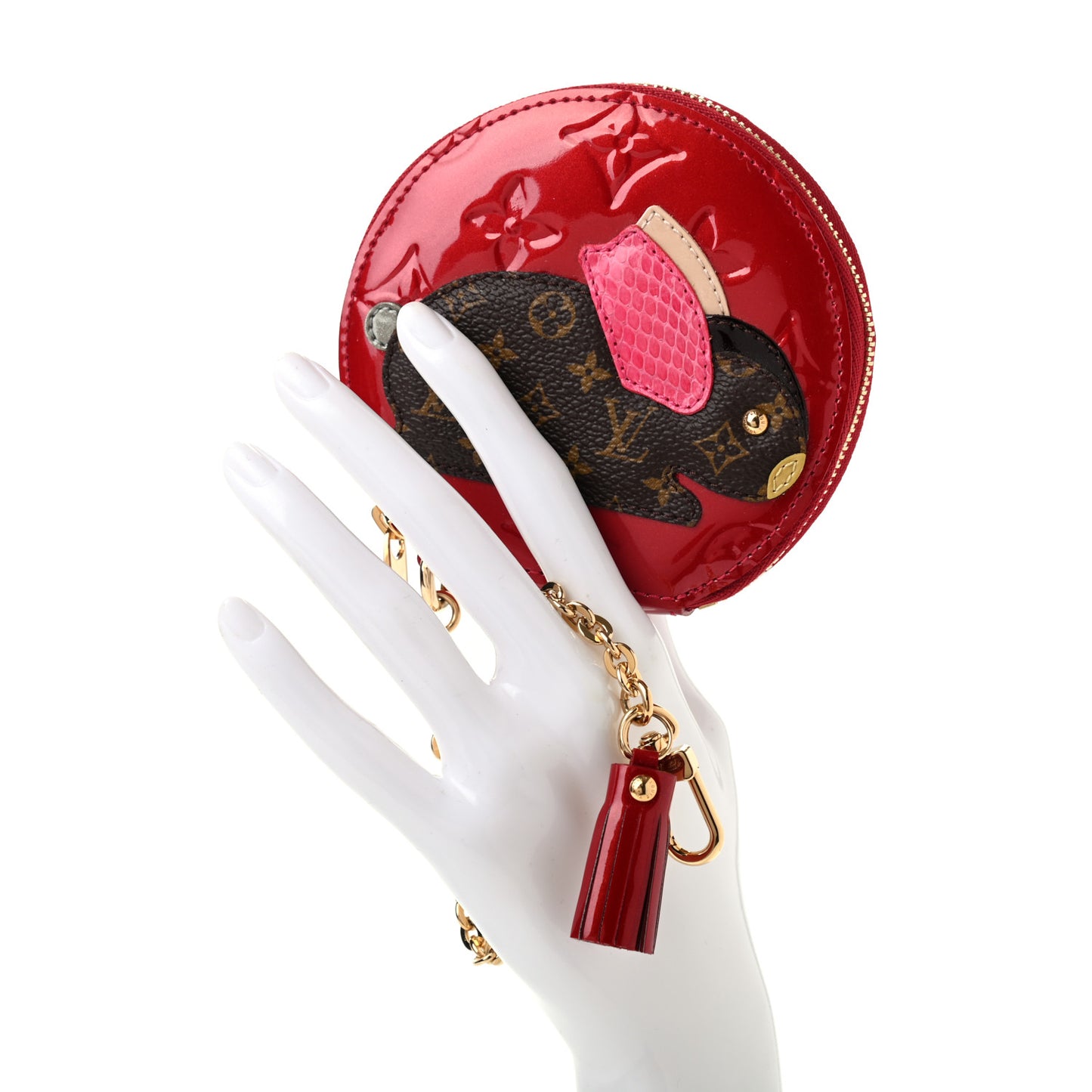 Vernis Animania Lapin Bunny Round Coin Purse Pomme D'Amour