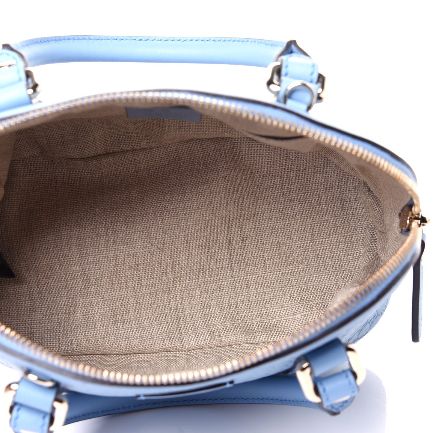 Microguccissima Mini Dome Bag Mineral Blue