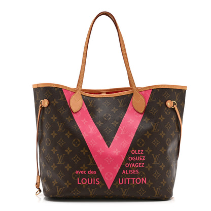 Louis Vuitton Monogram V Neverfull MM Grenade 1 of 11