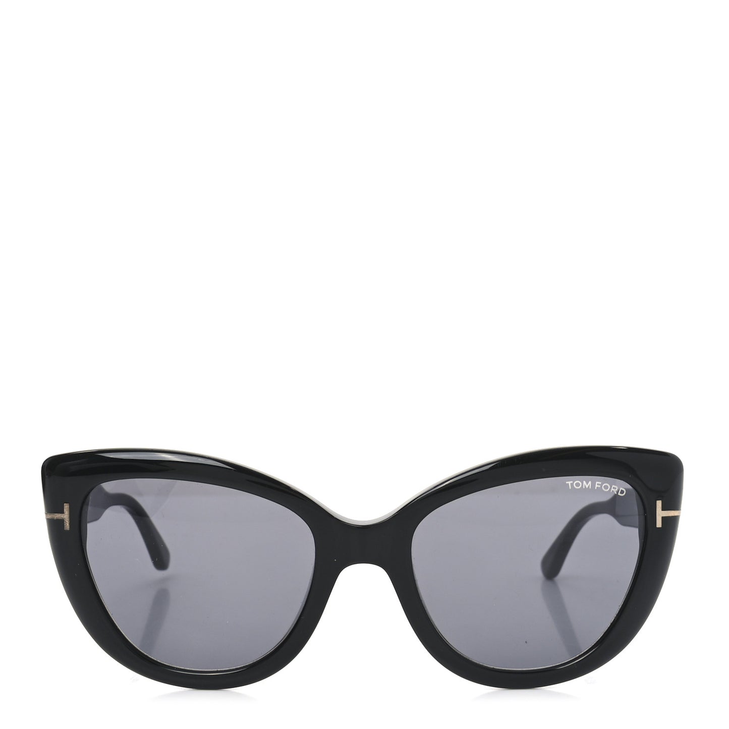 Acetate Anya Cat Eye Sunglasses TF762 Black