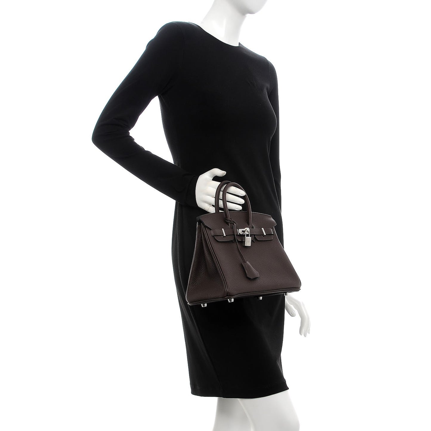 Togo Birkin 25 Chocolate