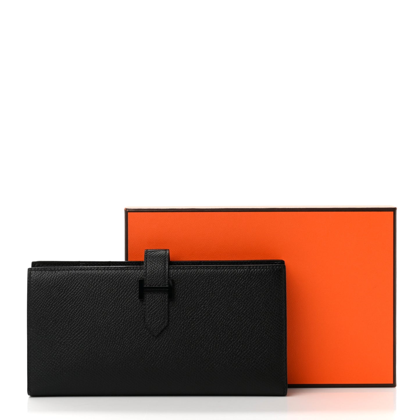 Epsom Monochrome Bearn Gusset Wallet Black