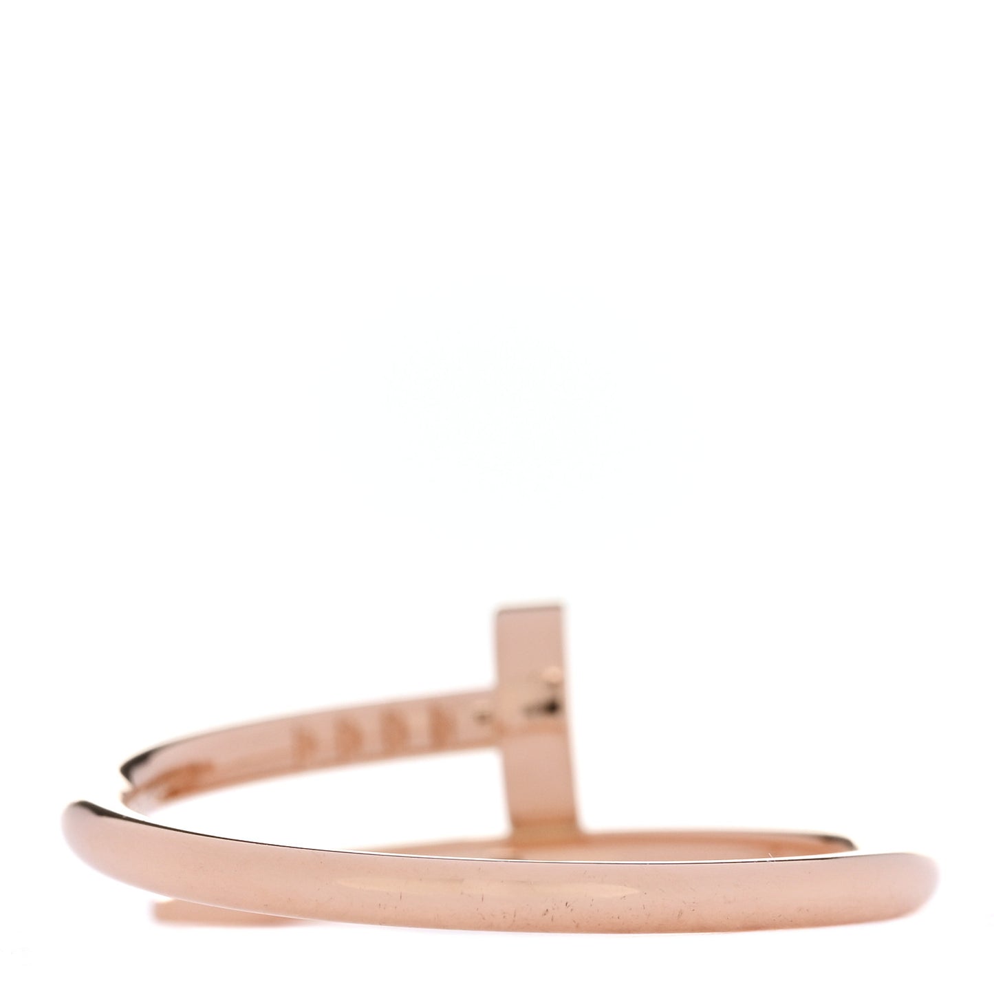 18K Pink Gold Small Juste Un Clou Ring 56 7.5