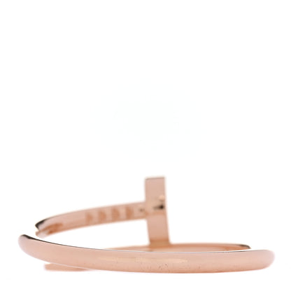 Cartier 18K Pink Gold Small Juste Un Clou Ring 56 7.5 3 of 6