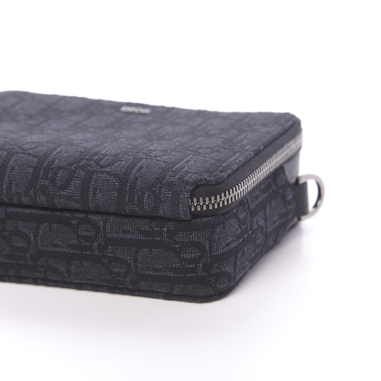 Christian Dior Oblique Pouch Black 10 of 12