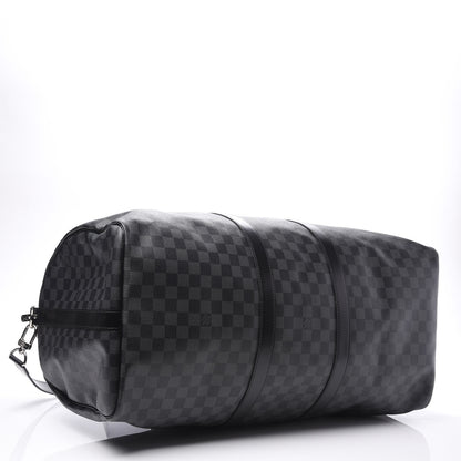 Louis Vuitton Damier Graphite Keepall Bandouliere 55 5 of 14