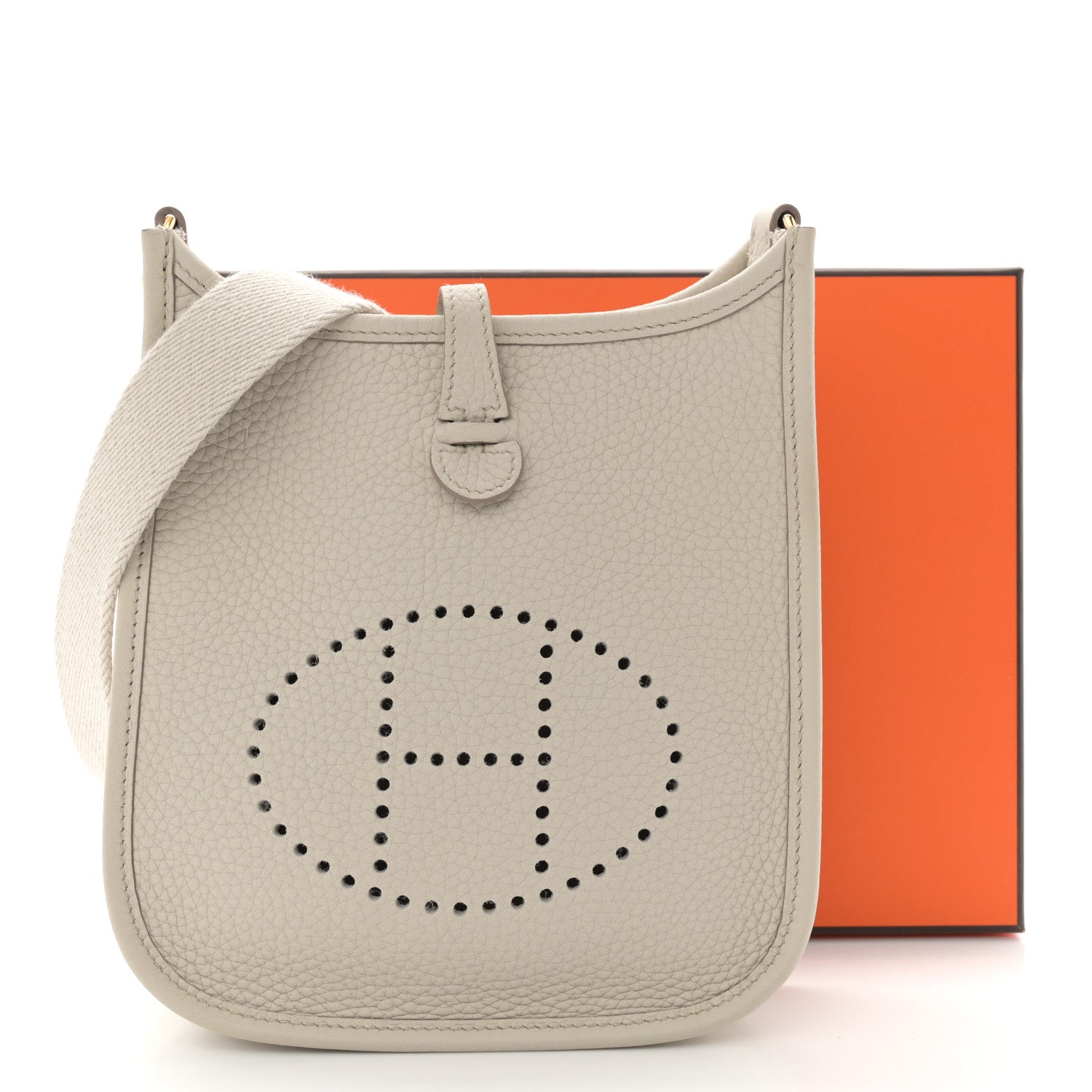 Hermes Taurillon Clemence Amazone Evelyne TPM Beton 12 of 12