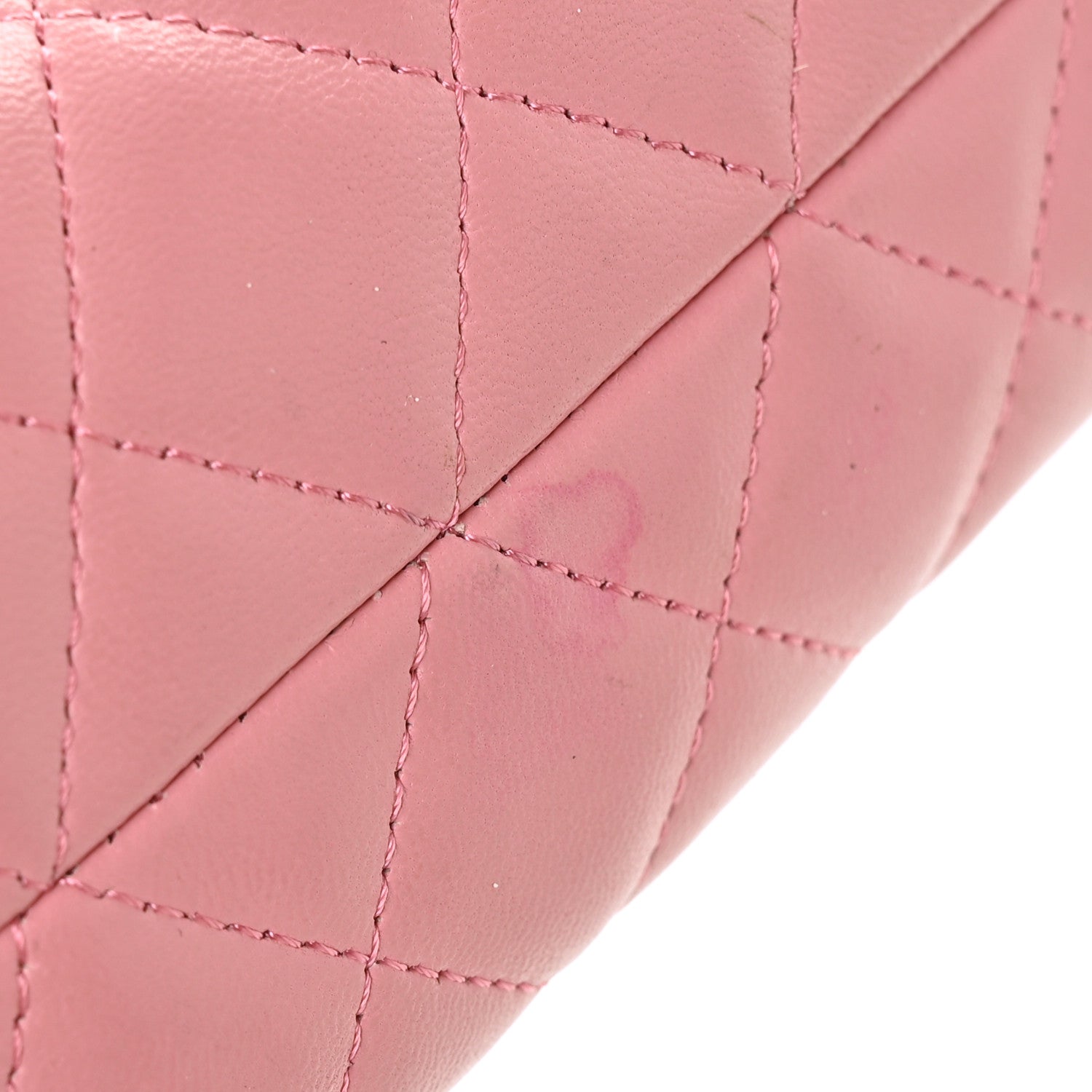 Chanel Calfskin Quilted Palette Cosmetic Case Pink 11 of 12