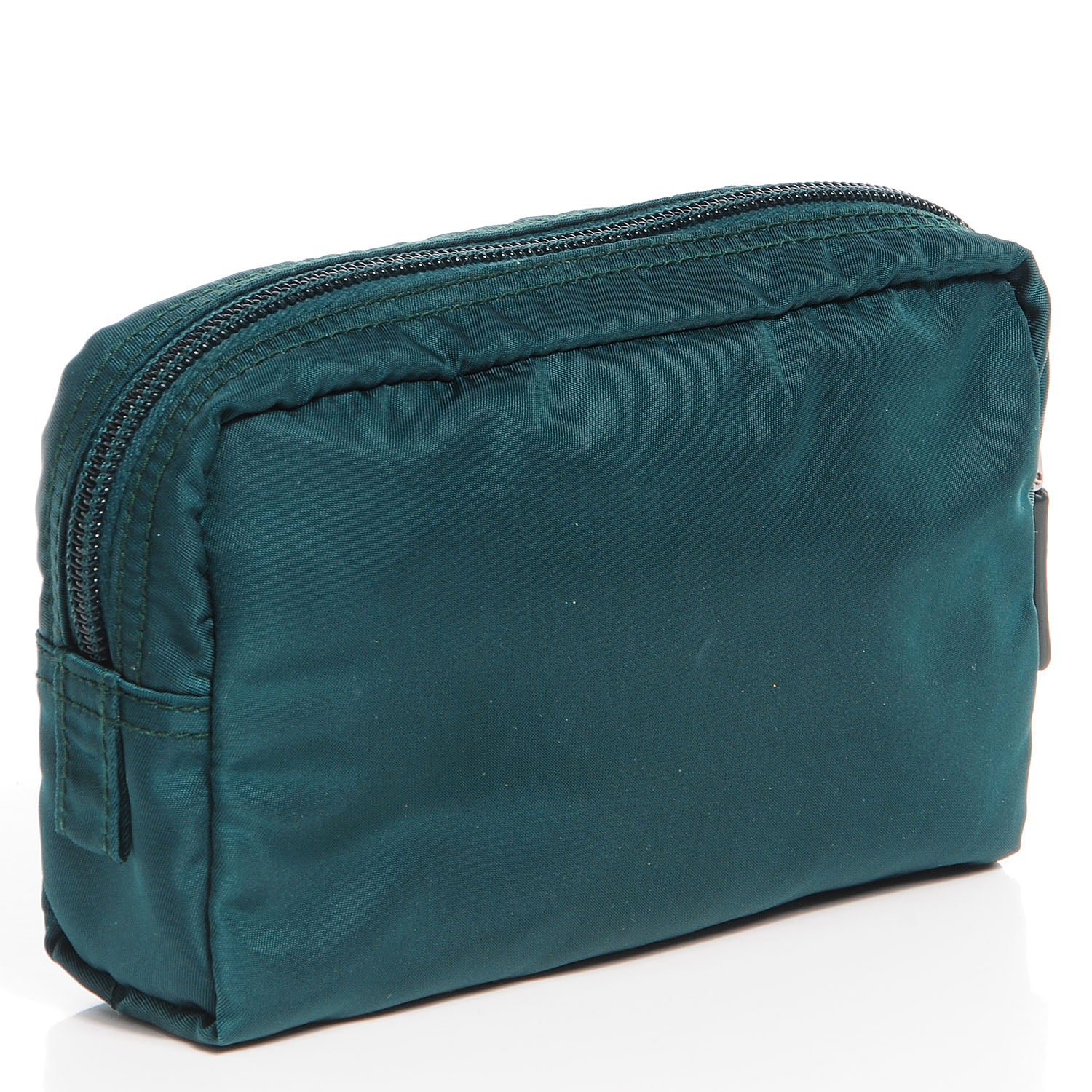 Prada Nylon Vela Cosmetic Pouch Petrolio 3 of 7