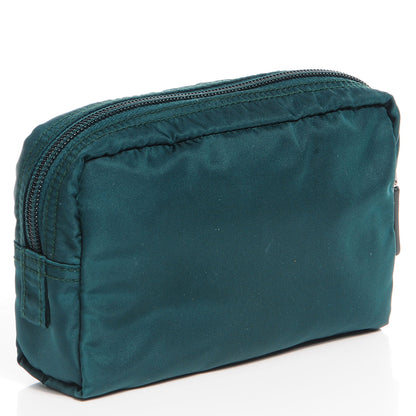 Prada Nylon Vela Cosmetic Pouch Petrolio 3 of 7