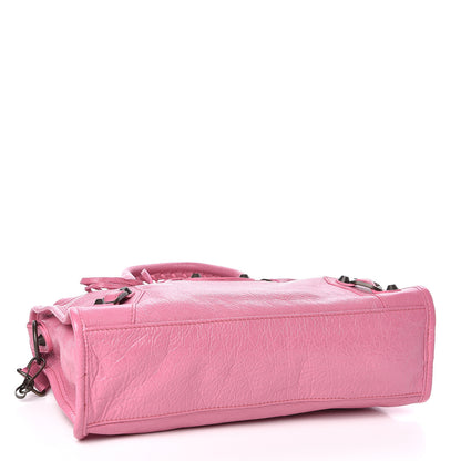 Balenciaga Agneau Classic Silver Hardware S City Rose Guimauve 4 of 10