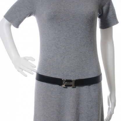 Hermes Leather Reversible Constance H Belt 90 Black and Brown 2 of 7