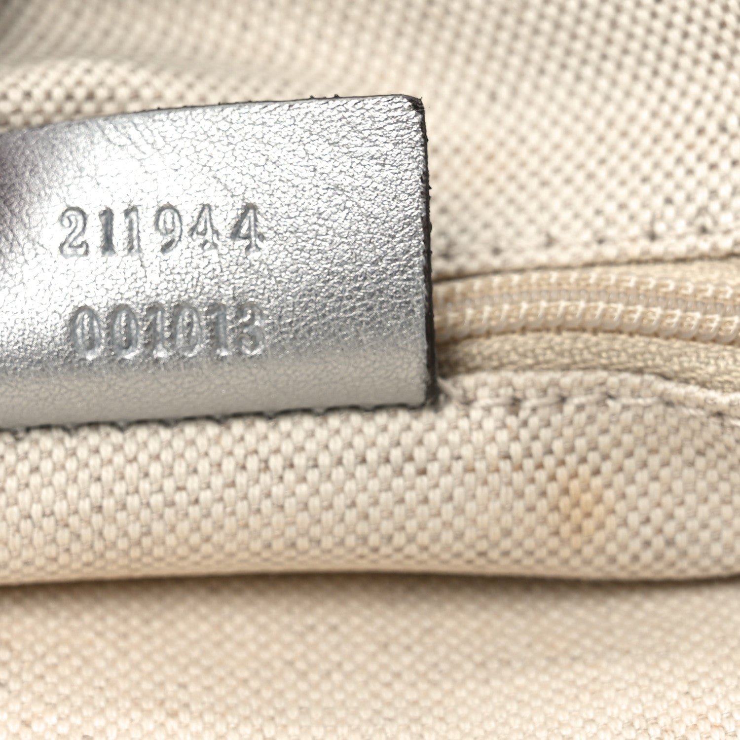 Gucci Guccissima Medium Sukey Tote Silver 7 of 10