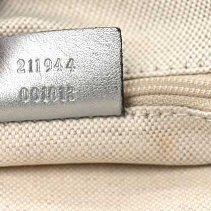 Gucci Guccissima Medium Sukey Tote Silver 7 of 10