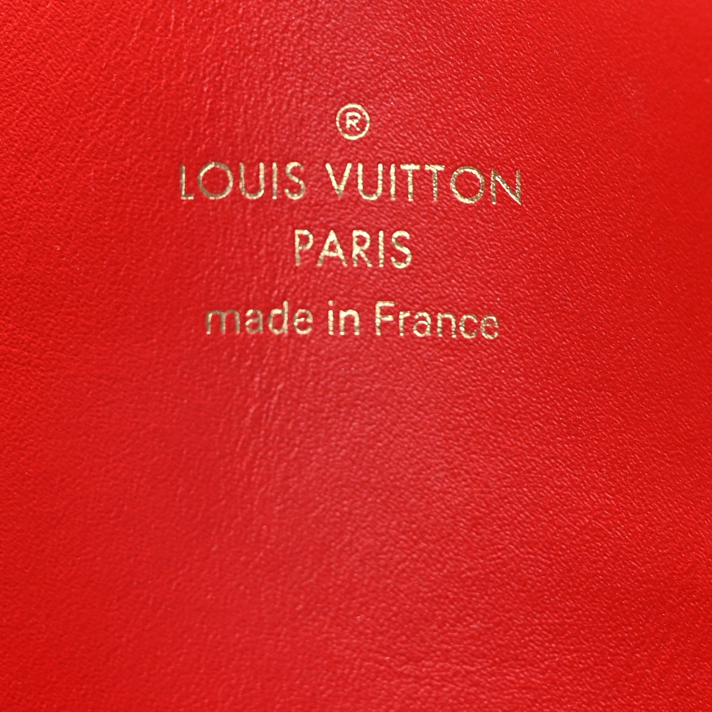 Monogram Medium Kirigami Pochette Insert Coquelicot