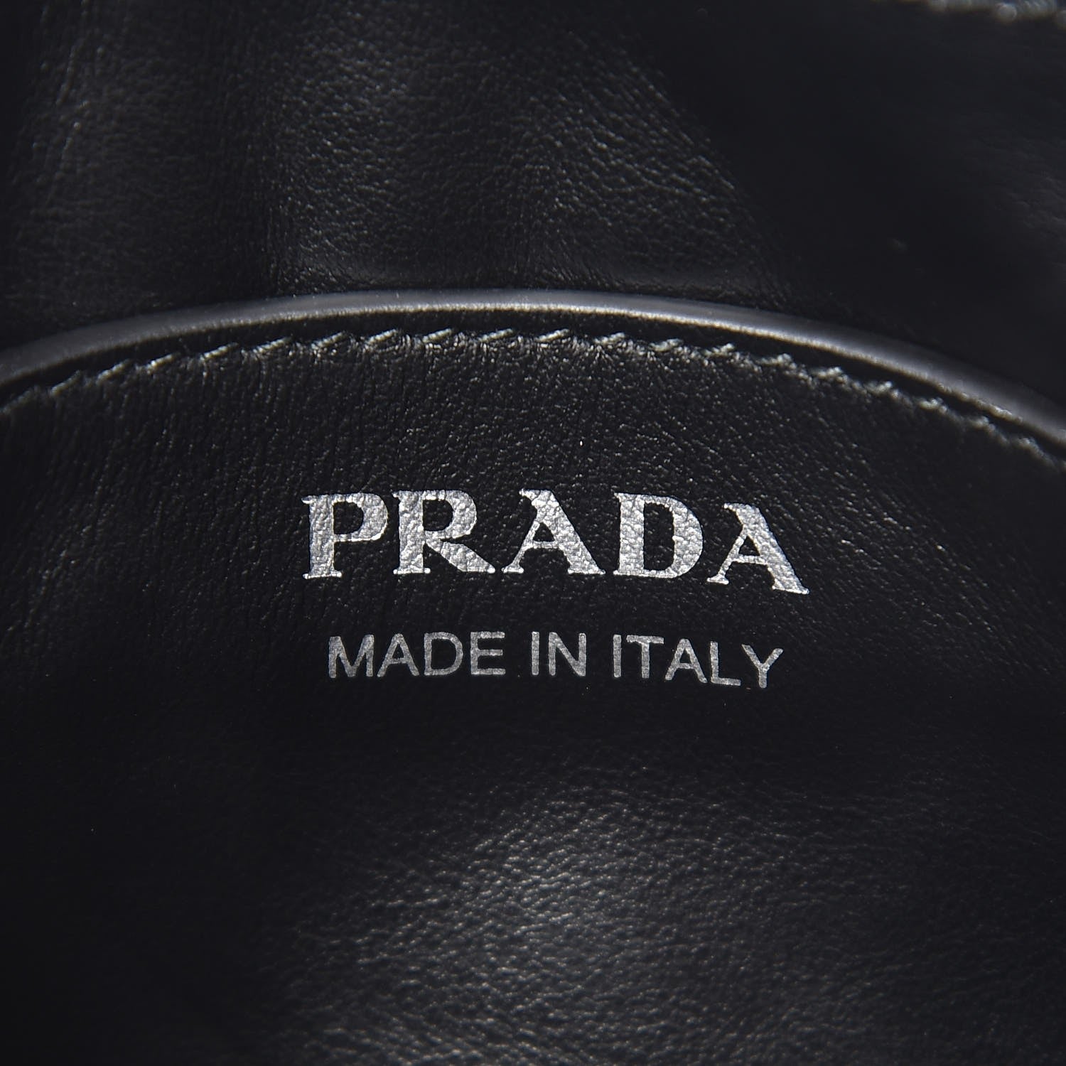 Prada Soft Calfskin Diagramme Belt Bag Nero Black 7 of 7