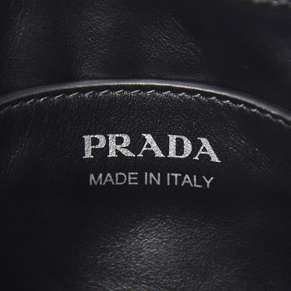 Prada Soft Calfskin Diagramme Belt Bag Nero Black 7 of 7