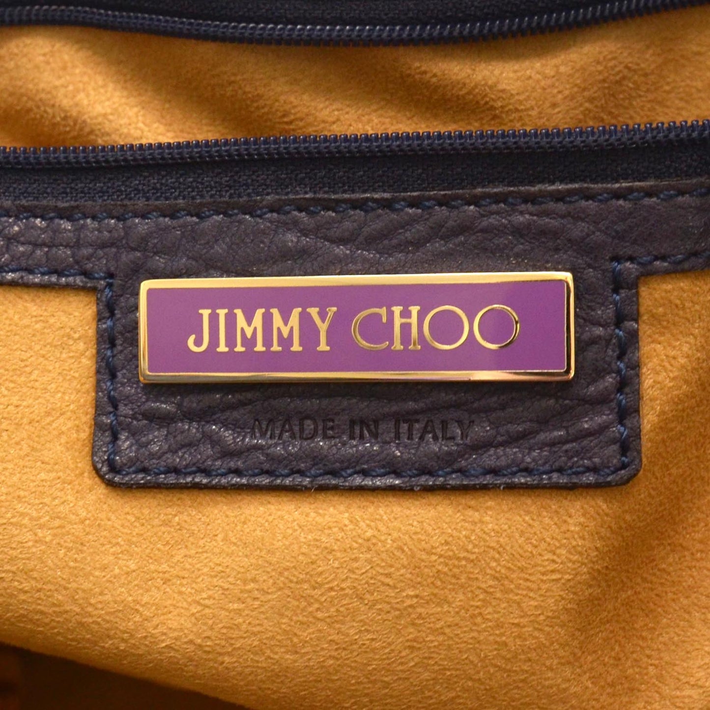 Drummed Leather XL Ramona Navy