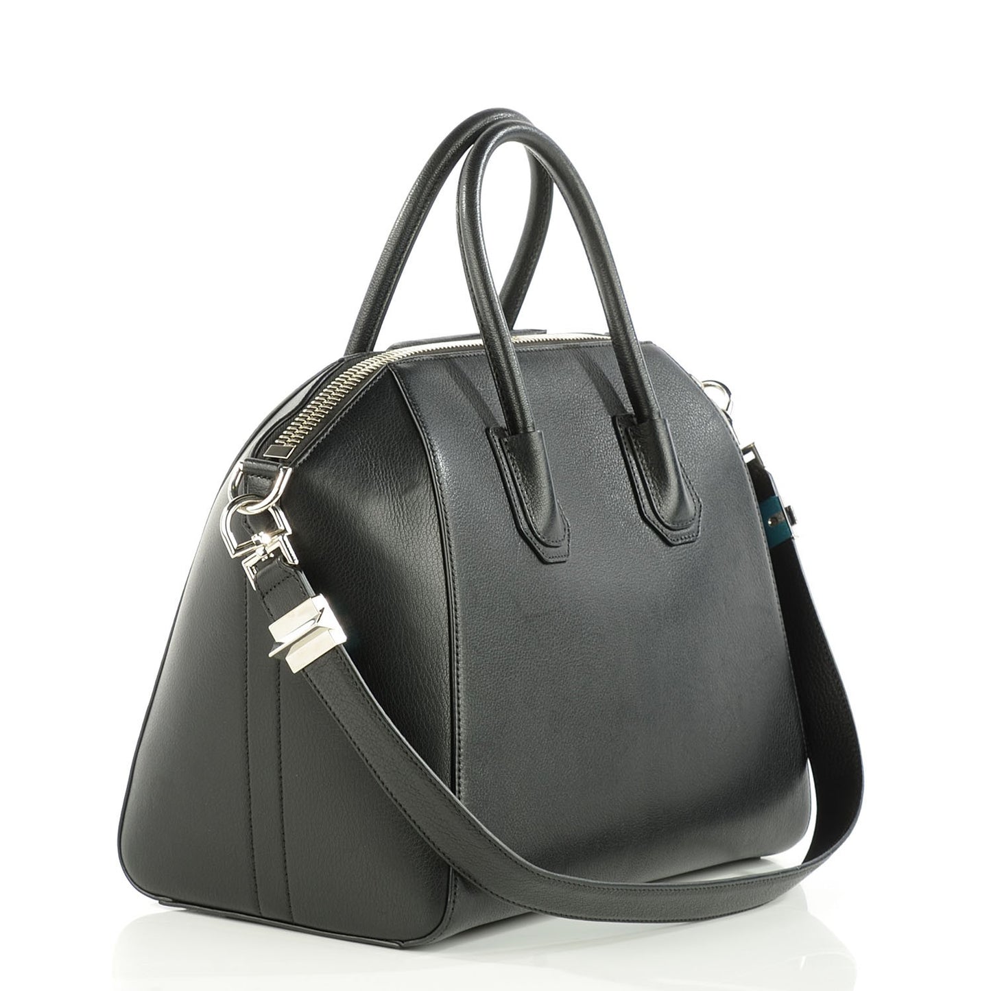 Sugar Goatskin Medium Antigona Black