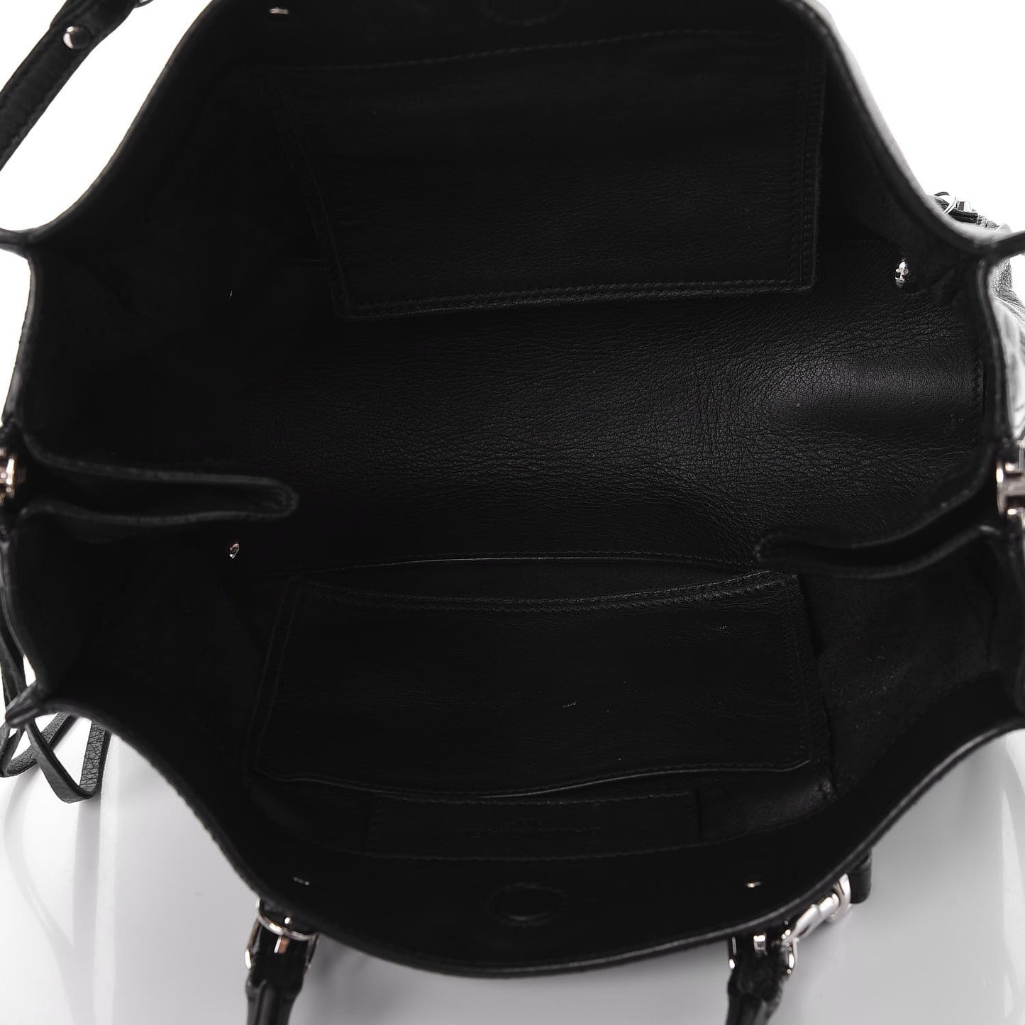 Veau Papier A6 Zip Around Tote Black