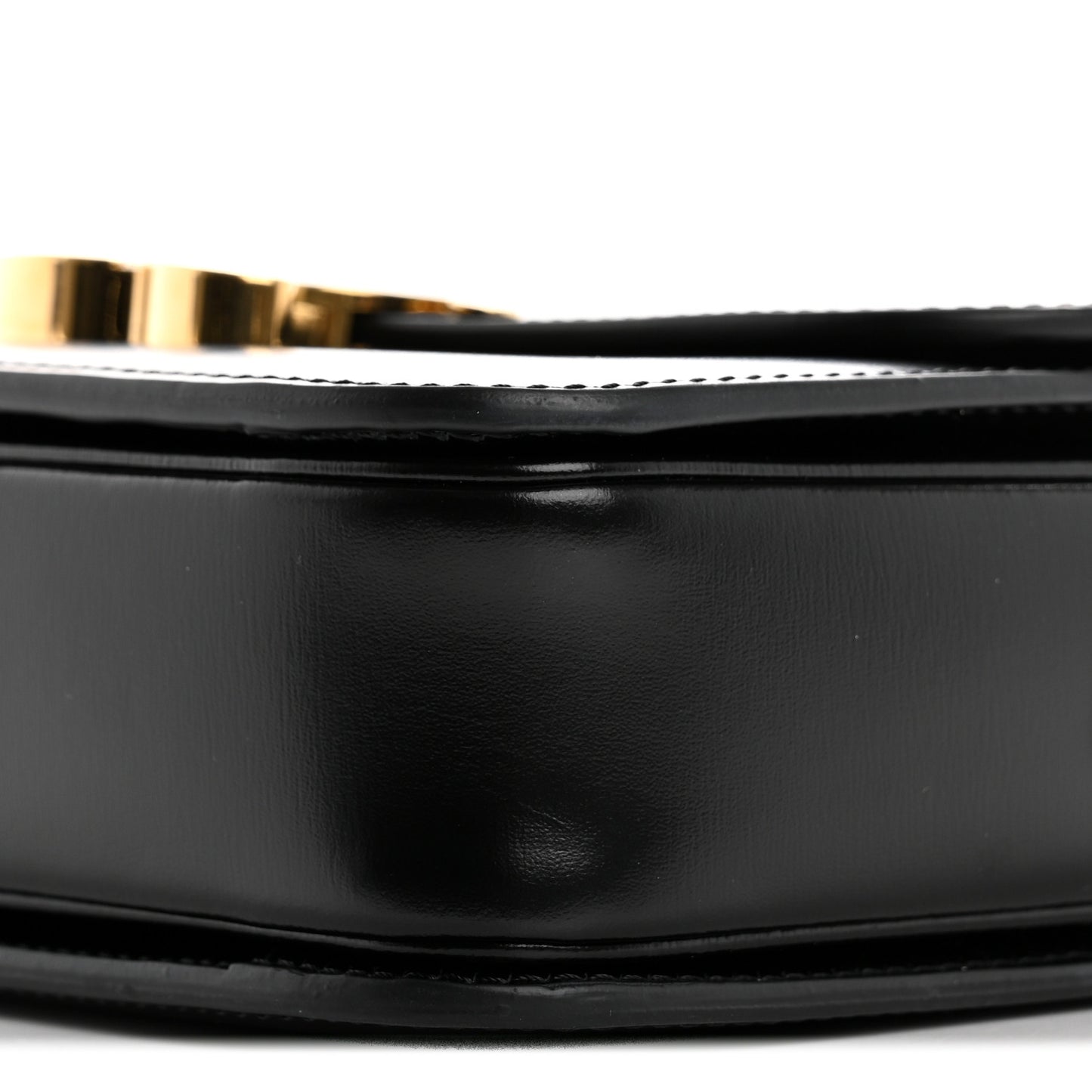 Shiny Calfskin Teen Triomphe Black