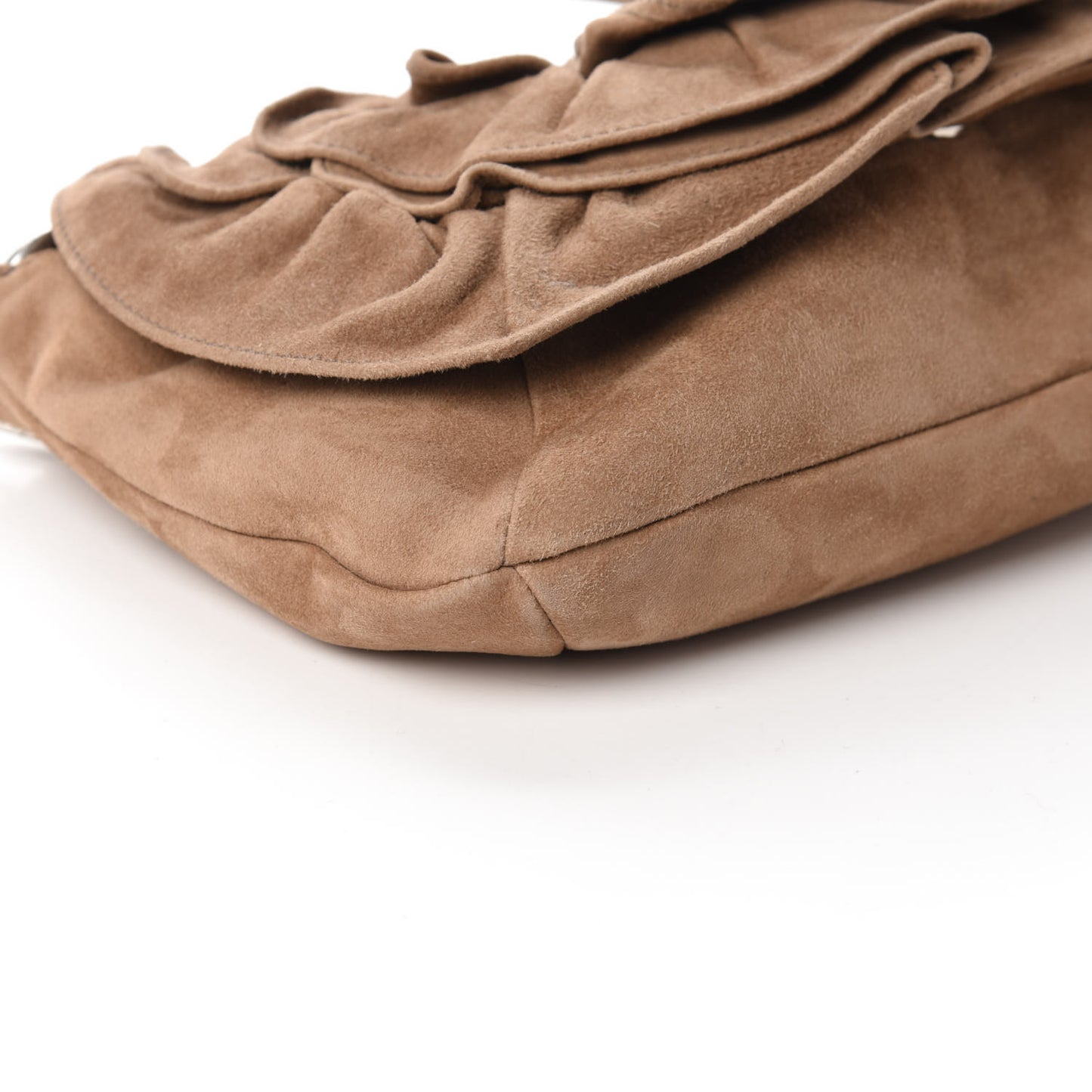 Suede Nadja Shoulder Bag Brown