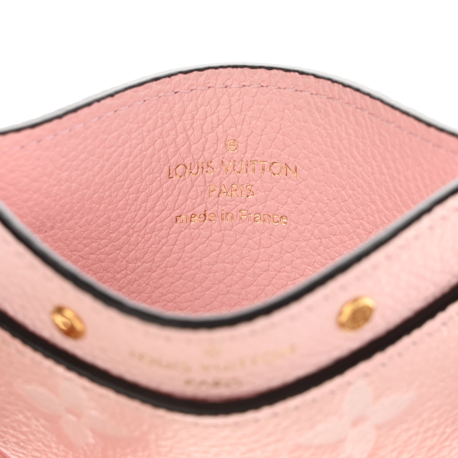 Louis Vuitton Empreinte Monogram Giant By The Pool Card Holder Bouton De Rose 6 of 7