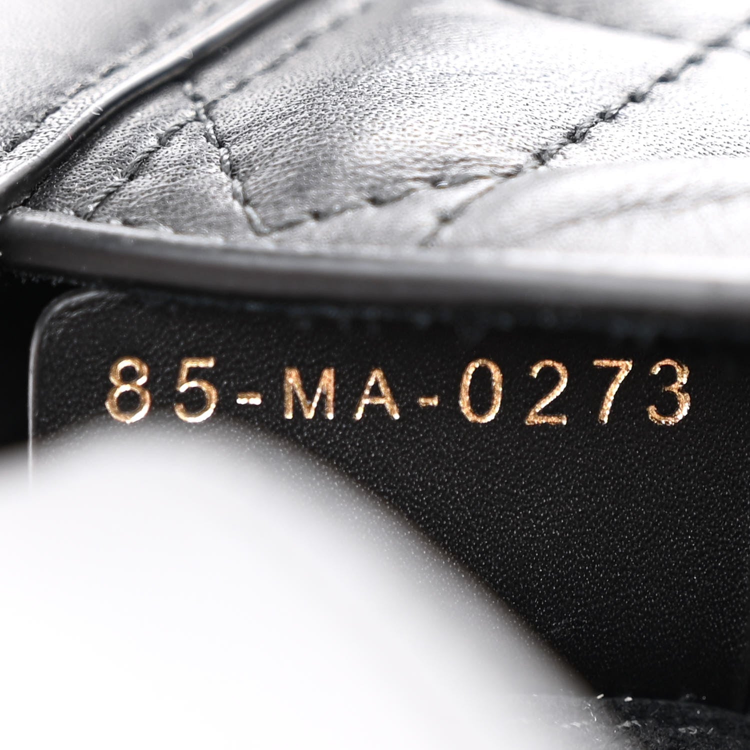 Christian Dior Calfskin Macrocannage Medium Toujours Black 9 of 13