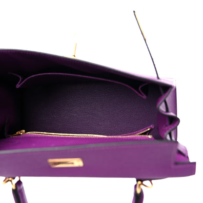 Hermes Epsom Kelly Sellier 25 Anemone 5 of 11