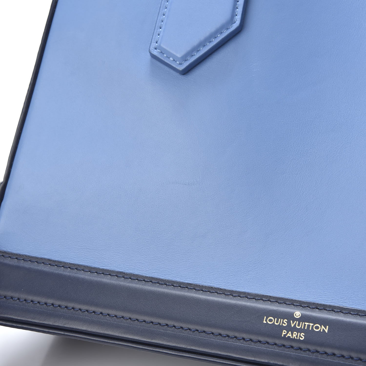 Louis Vuitton Box Calfskin Dora MM Tote Bleuet 11 of 14