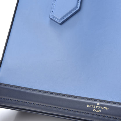 Louis Vuitton Box Calfskin Dora MM Tote Bleuet 11 of 14