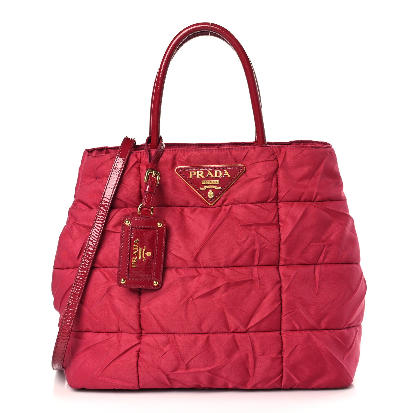 Crispy Nylon Shopping Tote Ibisco