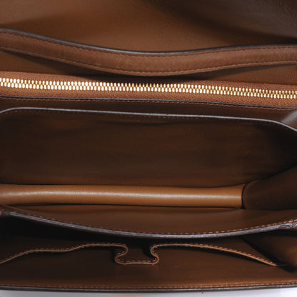 Celine Leather Medium Classic Box Flap Bag Camel 4 of 8