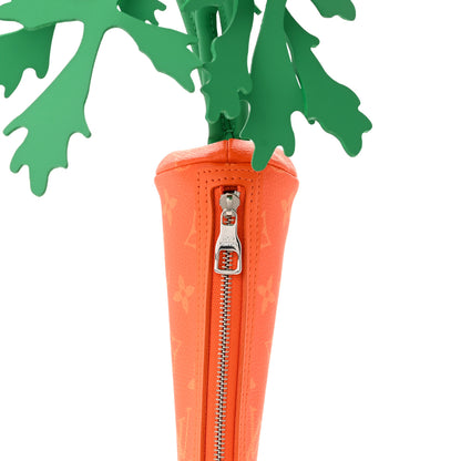 Louis Vuitton Monogram Carrot Pouch Orange 7 of 7