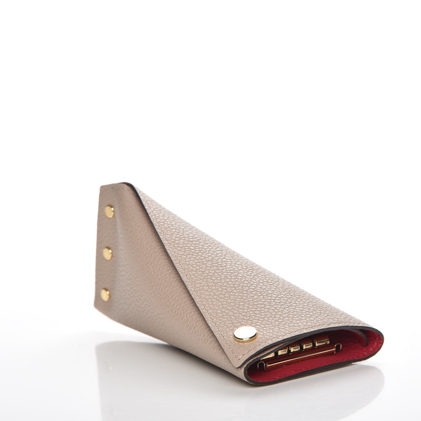 Calfskin Berlingot Key Holder Galet