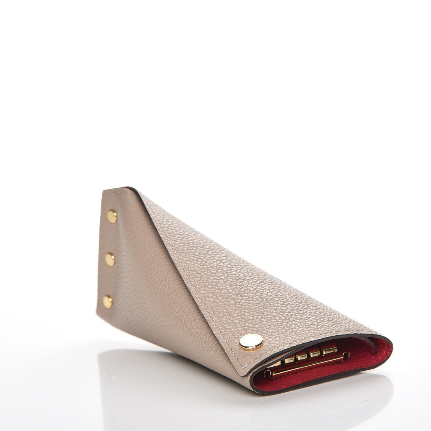 Louis Vuitton Calfskin Berlingot Key Holder Galet 4 of 7