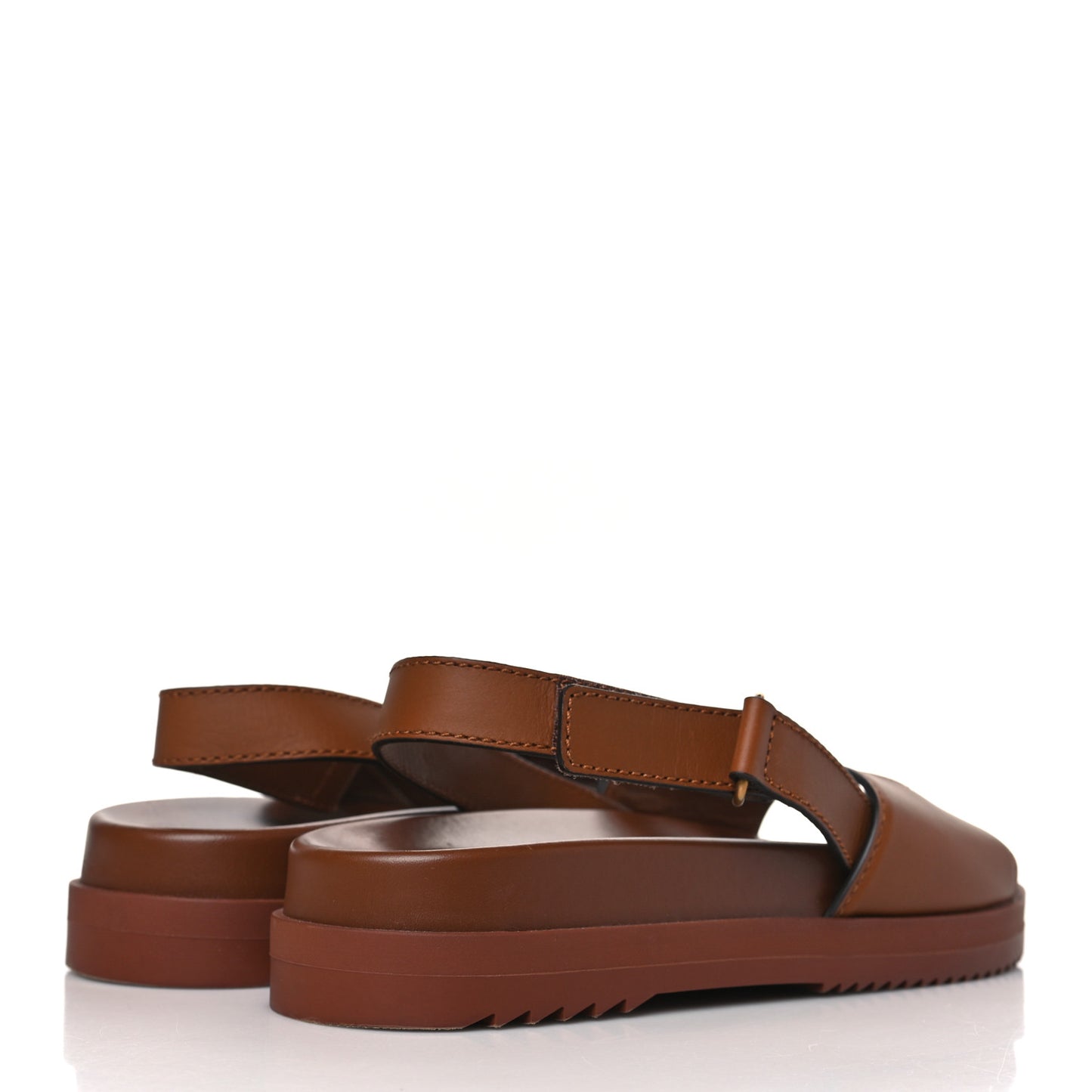 Calfskin Interlocking G Slingback Sandals 39.5