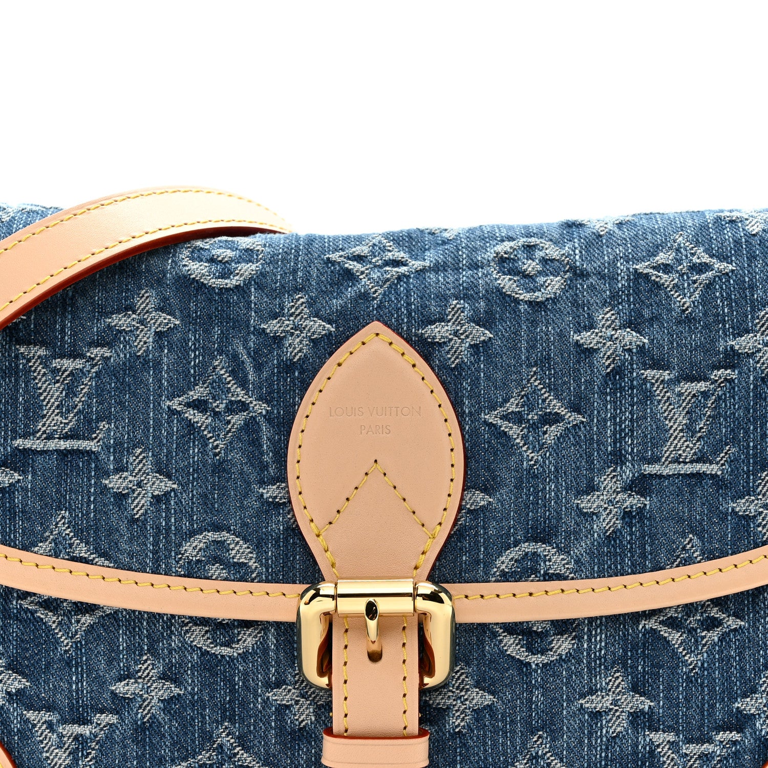 Louis Vuitton Monogram Denim Diane Blue 7 of 10