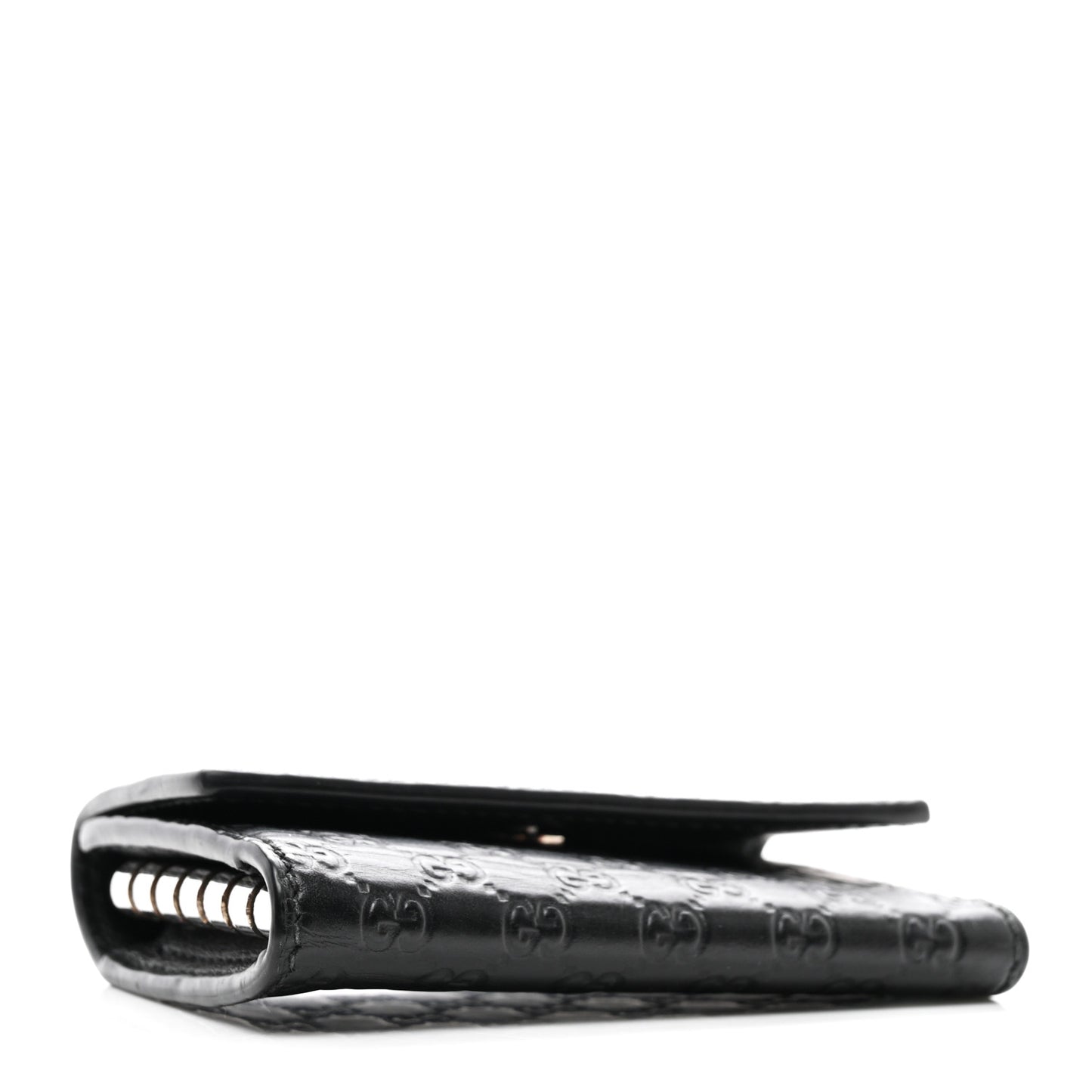 Guccissima 6 Key Holder Case Black
