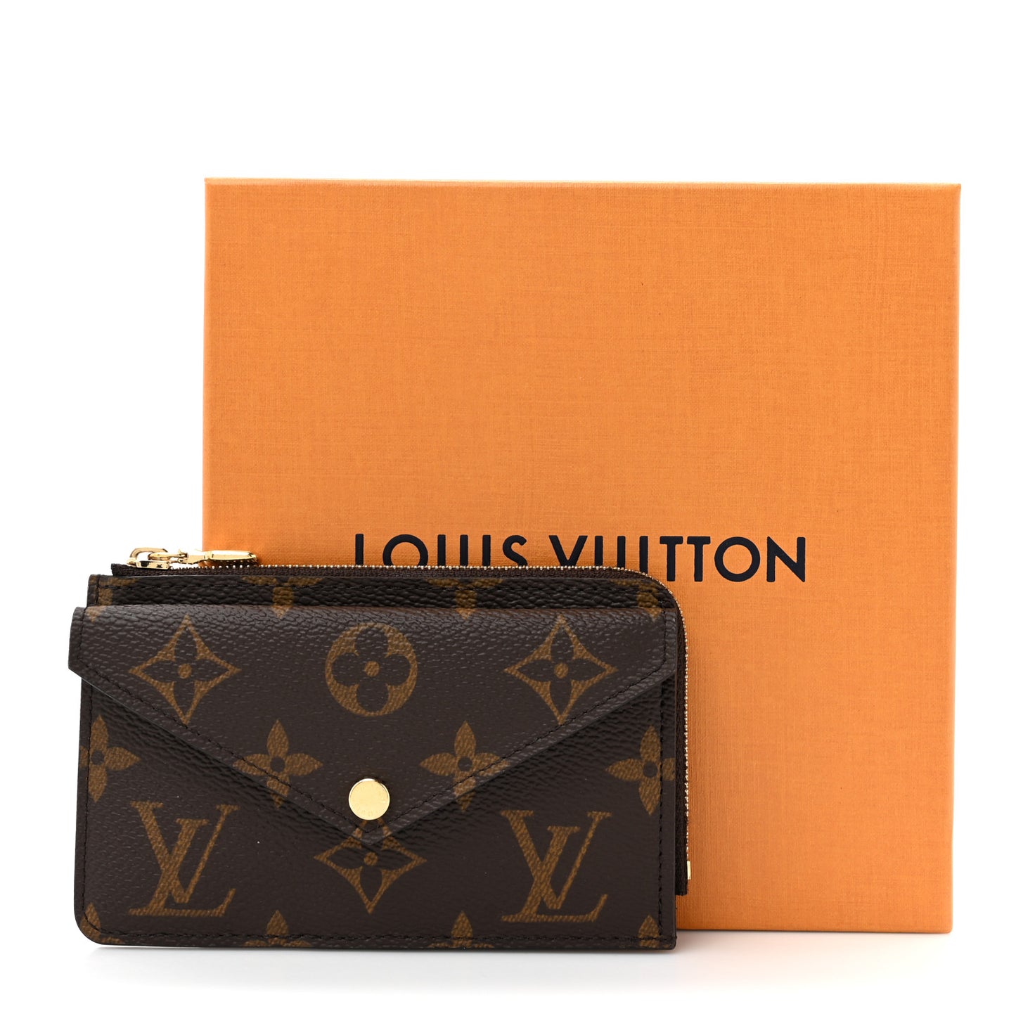 Monogram Recto Verso Card Holder Black