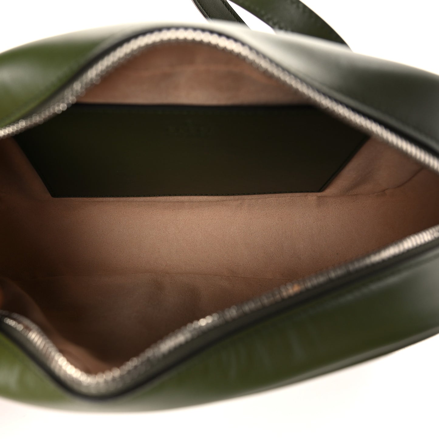 Calfskin Matelasse Aria Small GG Marmont Chain Shoulder Bag Military Wood