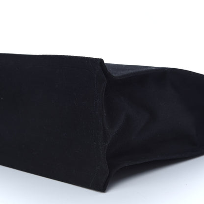 Saint Laurent Linen Calfskin Rive Gauche North South Tote Black 8 of 8